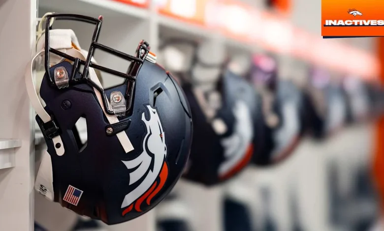 Broncos announce inactive players for Divisional Round game vs. Bills