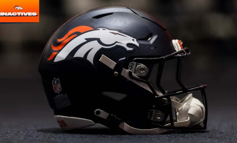 Broncos announce inactives for AFC Championship Game
