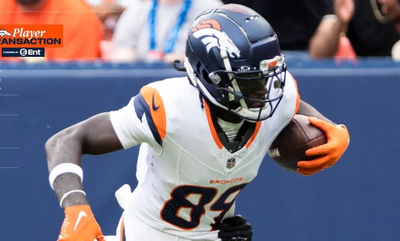 Broncos sign WR Brandon Johnson to practice squad