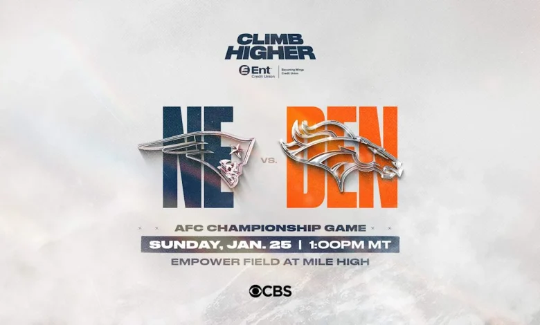 Broncos to host Patriots in AFC Championship Game