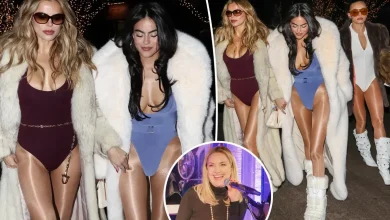 Brooks Nader and her sisters go '80s après' at Kate Hudson and Cade Hudson's Aspen New Year's Eve party