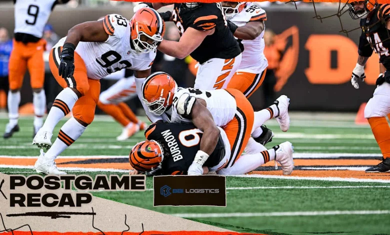 Browns 20, Bengals 18 | Final Score, Stats & Game Recap