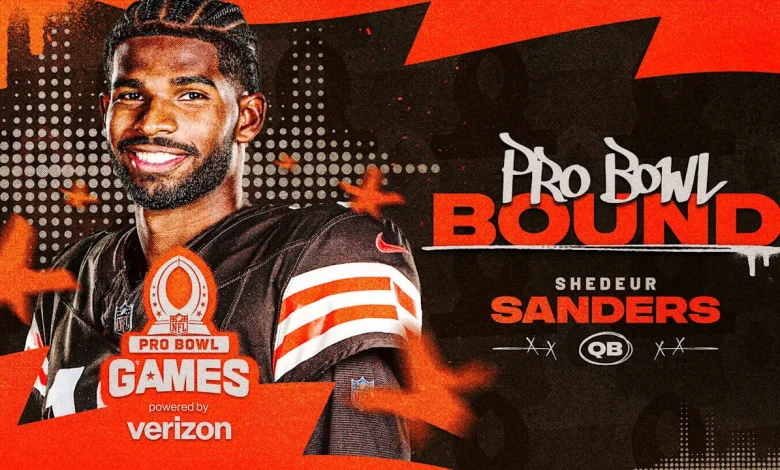 Browns QB Shedeur Sanders named to the Pro Bowl