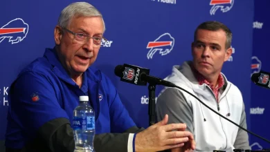 Buffalo Bills press conference with Terry Pegula and Brandon Beane draws national criticism