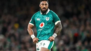 Bundee Aki dropped from Ireland’s Six Nations squad for disciplinary reasons