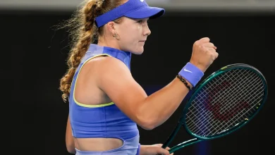 By the numbers: Andreeva wins 8 straight games to open toppling of Sakkari