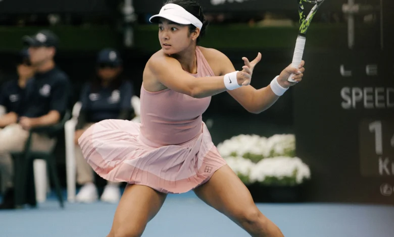 By the numbers: Eala punches Auckland quarterfinal ticket in 63 minutes