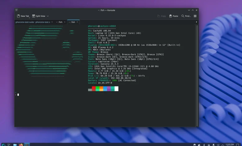 CachyOS Starts 2026 By Switching To Plasma Login Manager & Live ISO Using Wayland