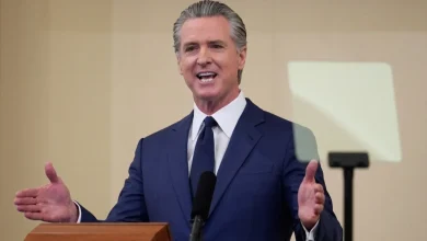 California Governor Gavin Newsom punched back at California critics in his final State of the State speech