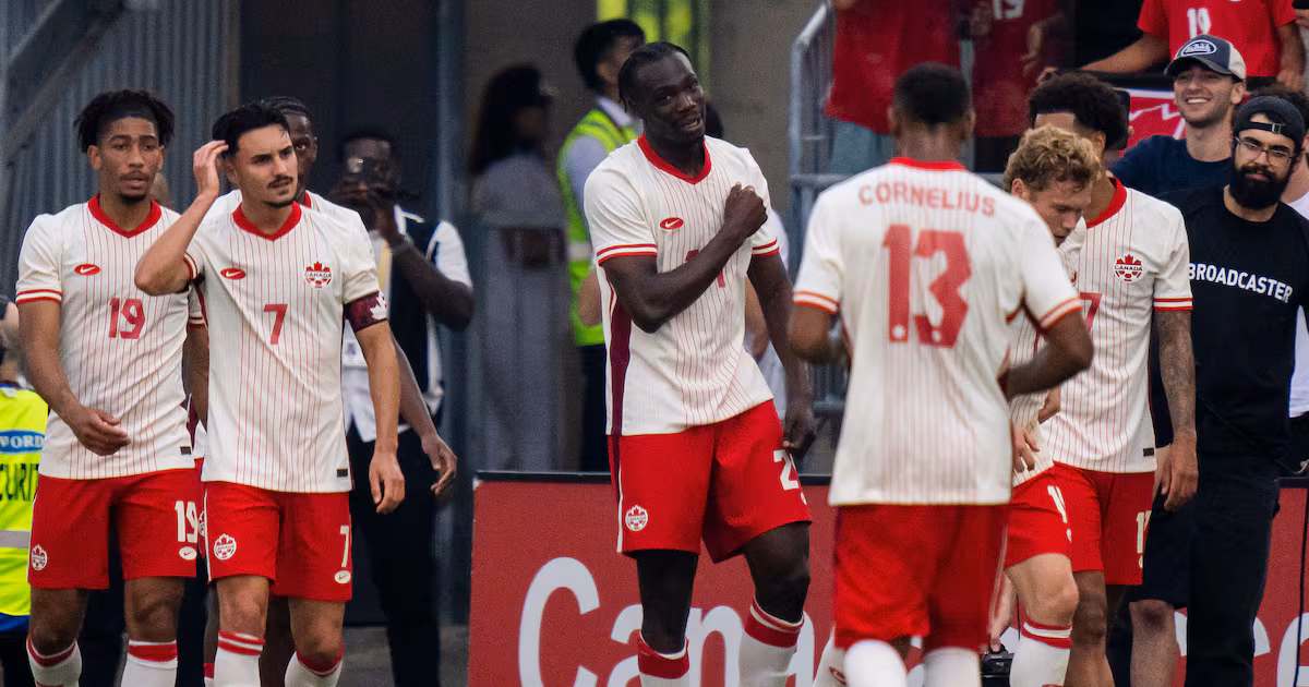 Canadian men fall two places to No. 29 in latest FIFA world rankings