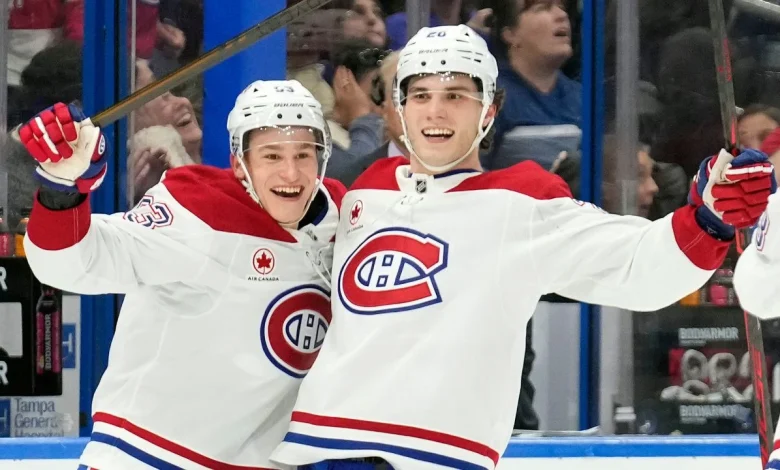 Canadiens' Slafkovsky emerging as a threat that can't be ignored