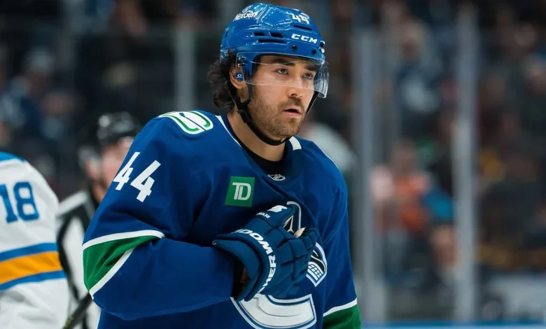 Canucks’ Kiefer Sherwood might be the trade that opens the floodgates