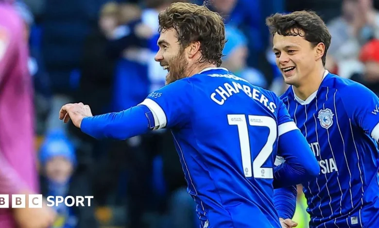 Cardiff City 1-0 Wigan Athletic: Calum Chambers scores stunner