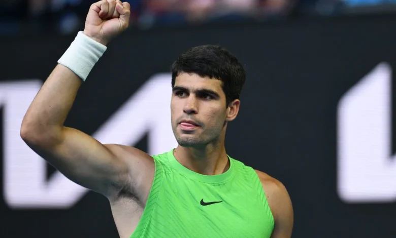 Carlos Alcaraz reaches first Australian Open final after escaping Alexander Zverev in seesaw match