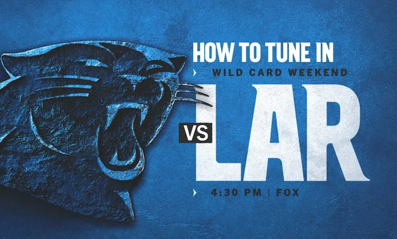 Carolina vs. Los Angeles Rams in the Wild Card round