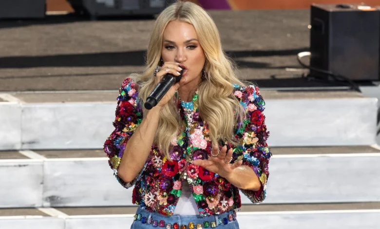 Carrie Underwood's Inappropriate Outfit On Good Morning America Almost Exposed Her
