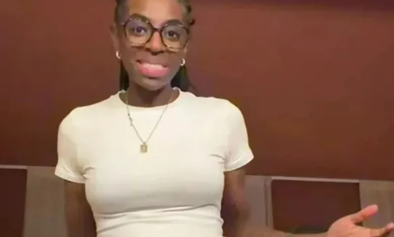 Celeb Traitors' Cat Burns wears a tight top for first time in decades to show off results of breast reduction