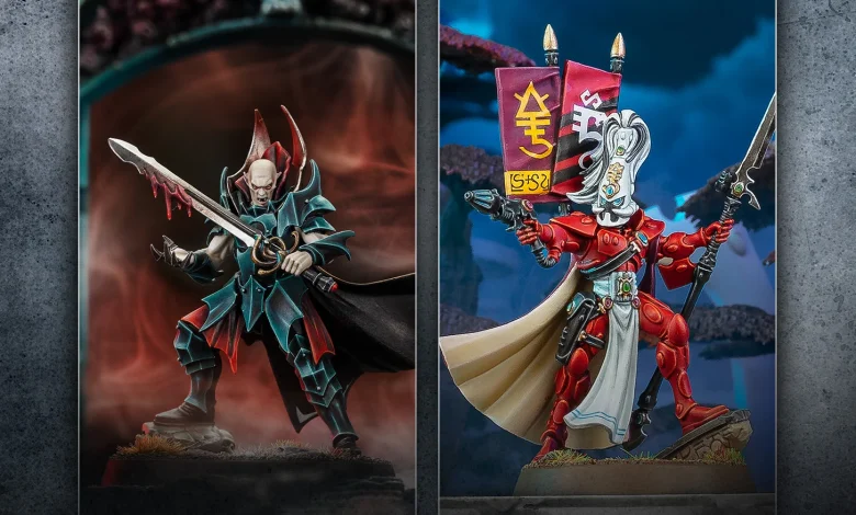 Celebrate store anniversaries in 2026 with an Aeldari Autarch and a Vampire Lord