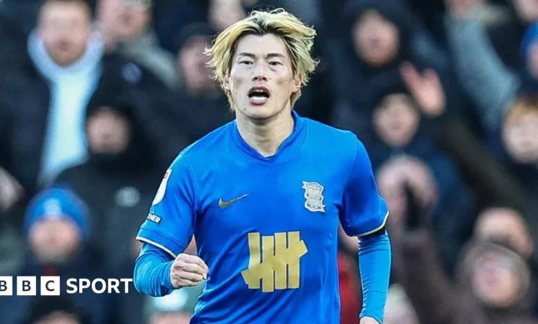 Celtic: Kyogo Furuhashi 'probably unlikely' to return from Birmingham City