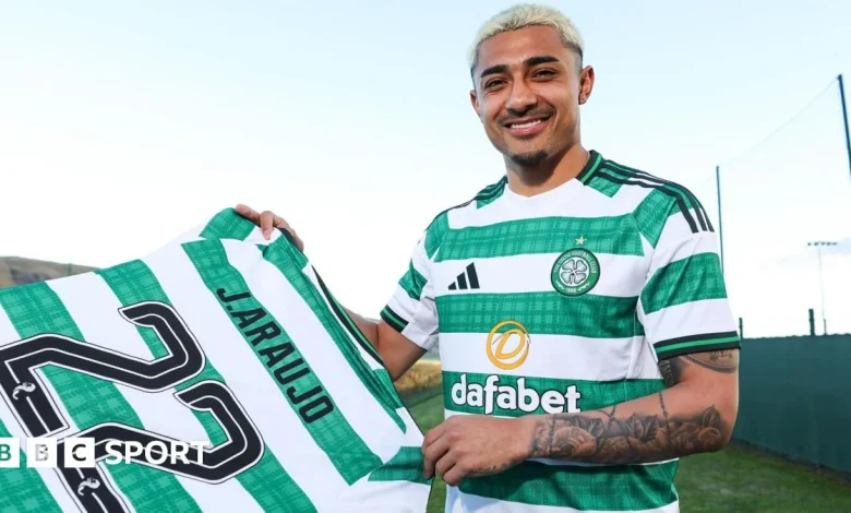 Celtic sign Bournemouth's Araujo on loan
