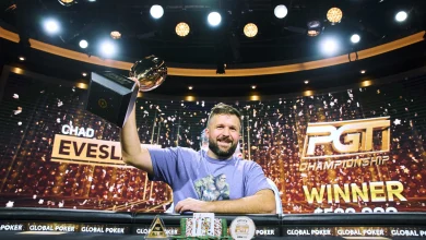 Chad Eveslage Proves Hold'em Dominance With PGT Championship Victory for $500,000