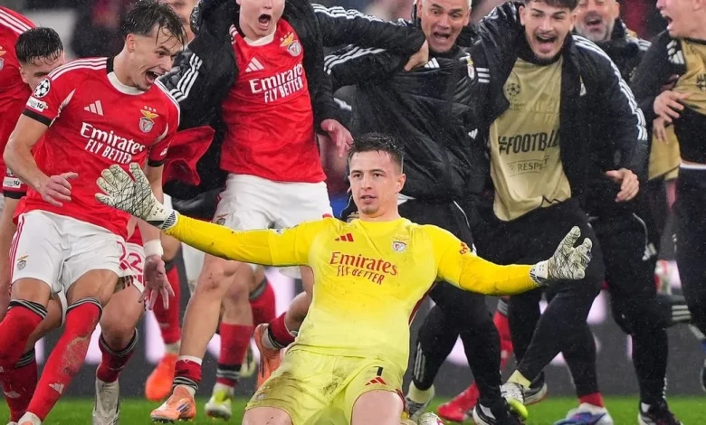 Champions League scores live updates: Benfica goalkeeper Trubin scores last-minute goal against playoff-bound Real Madrid