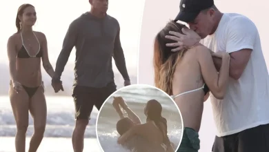 Channing Tatum, 45, and girlfriend Inka Williams, 26, passionately kiss during PDA-filled beach vacation