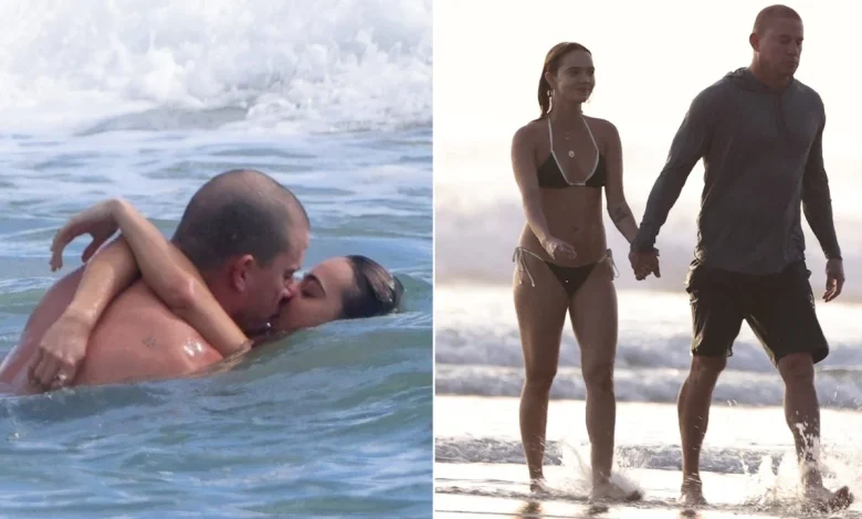 Channing Tatum and his girlfriend Inka Williams put their PDA on display during Costa Rica trip