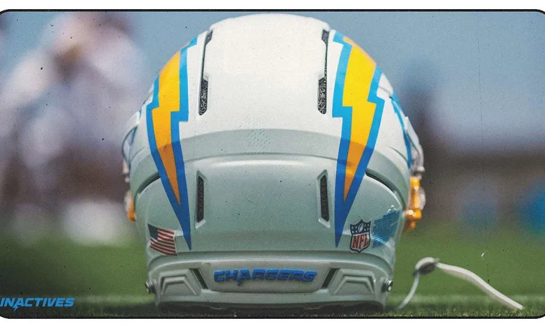 Chargers Patriots Inactives Wild Card Playoffs 2025