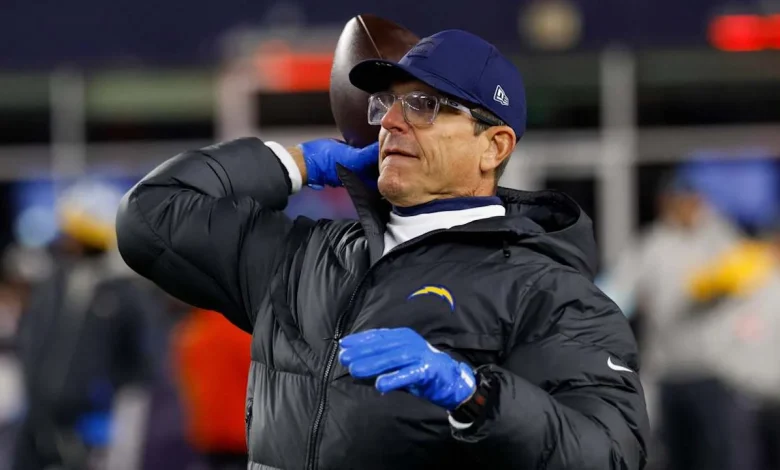 Chargers coach Jim Harbaugh looking for 'fresh start' on offense after firing longtime OC