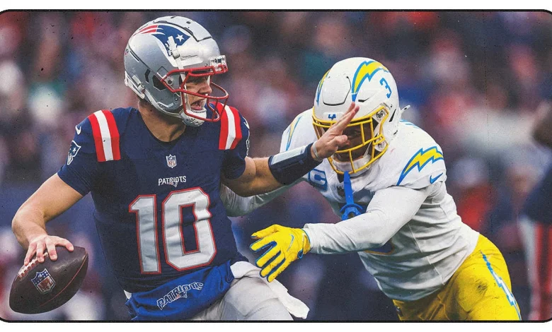 Chargers to Face Patriots in Wild Card Round of 2025 NFL Playoffs