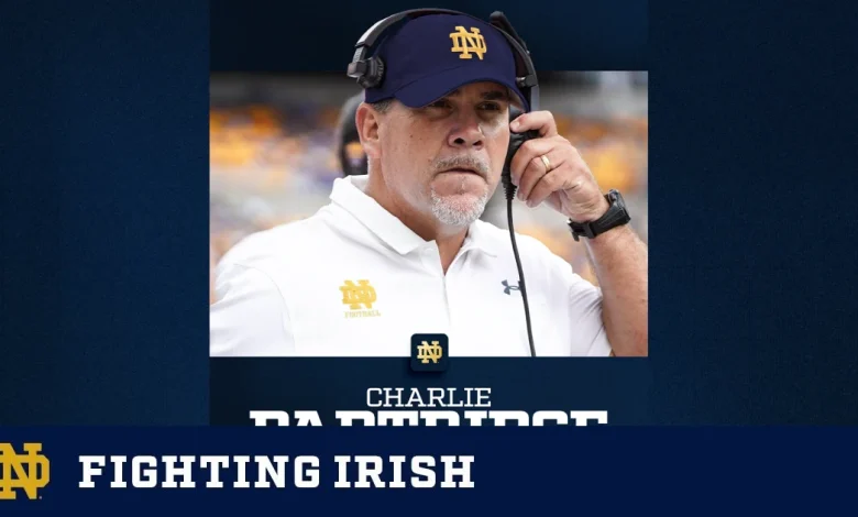 Charlie Partridge Named Peter Schivarelli Defensive Line Coach – Notre Dame Fighting Irish – Official Athletics Website