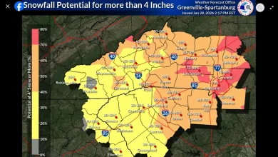 Charlotte could see heavy snow Saturday, NWS forecasters say