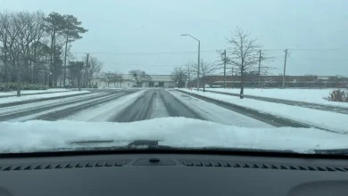 Check local emergency snow levels before hitting the road this weekend