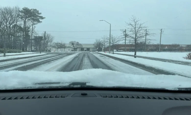 Check local emergency snow levels before hitting the road this weekend