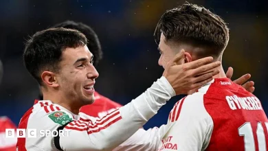 Chelsea 2-3 Arsenal: Gunners have EFL Cup semi-final advantage but Garnacho gives Blues hope