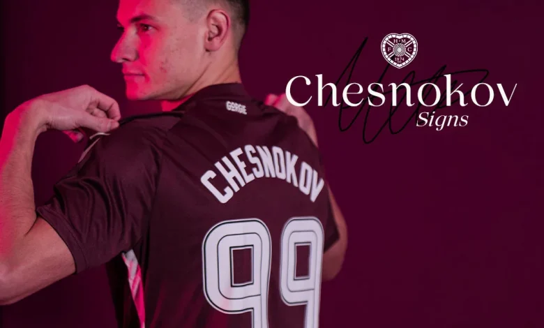 Chesnokov joins Hearts