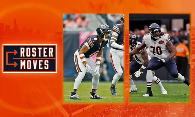 Chicago Bears designate Gordon and Jones for return