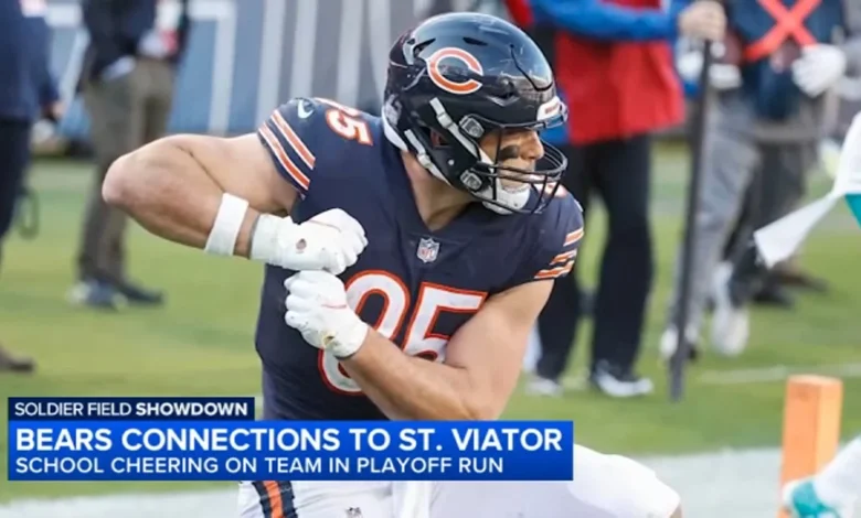 Chicago Bears news: St. Viator High School cheering on alum Cole Kmet as Bears continue playoff run, face Los Angeles Rams