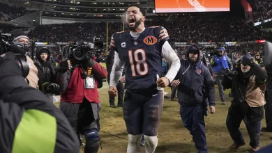 Chicago Bears quarterback Caleb Williams delivers his masterpiece