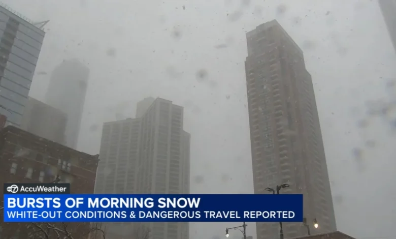 Chicago-area weather forecast: Snow storm blows through Chicago; Winter Storm Warning in effect for parts of NW Indiana