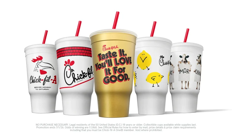 Chick-fil-A Kicks Off Year of “Newstalgia” Celebrations with Golden Fan Cup Sweepstakes