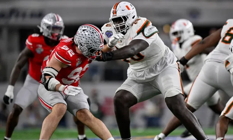 Chiefs scouting report: Miami Hurricanes OT Markel Bell