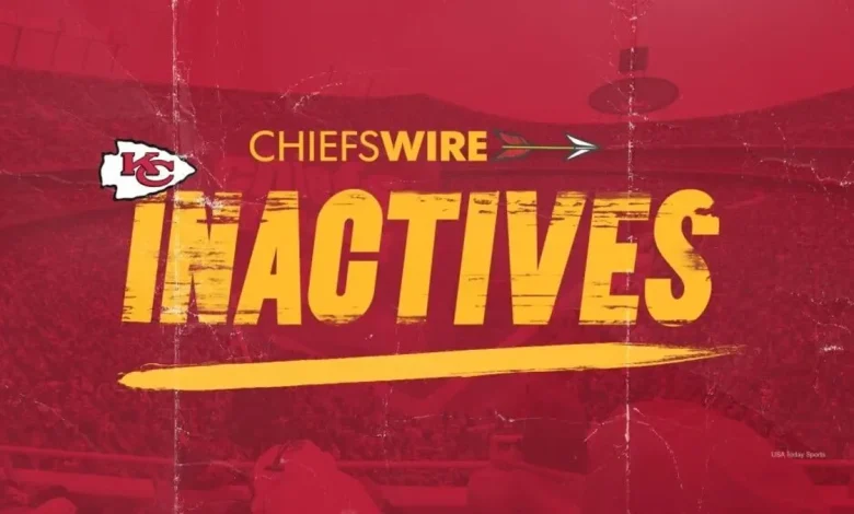 Chiefs vs. Raiders: K.C., Las Vegas announce inactives for Week 18