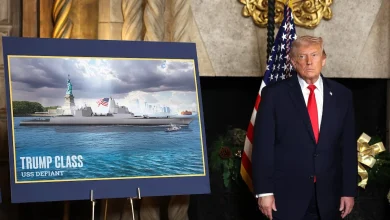 China calls Trump battleship ‘easier target’ amid mixed US reception