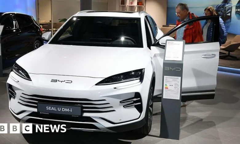 China's BYD set to overtake Tesla as world's top EV seller