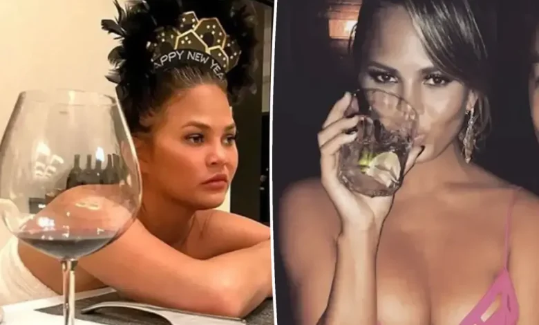 Chrissy Teigen reveals why she quit drinking again after falling off the wagon