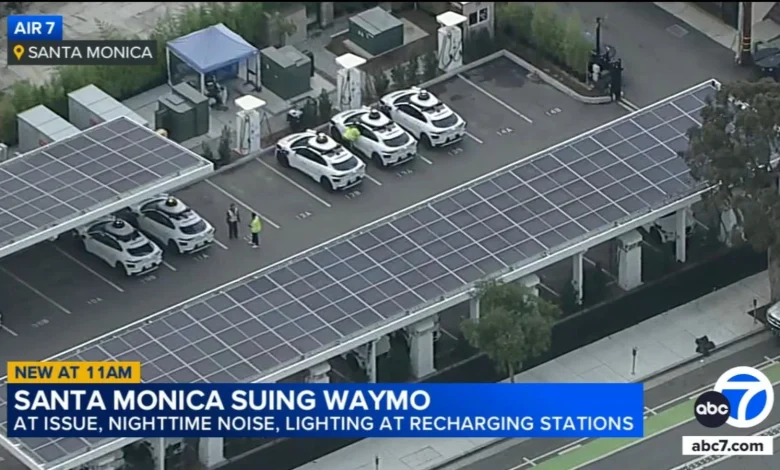 City of Santa Monica asking judge to declare 2 Waymo recharging stations public nuisances