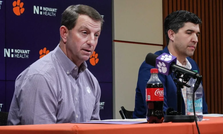 Clemson’s Dabo Swinney accuses Ole Miss of ‘blatant tampering’ with transfer Luke Ferrelli