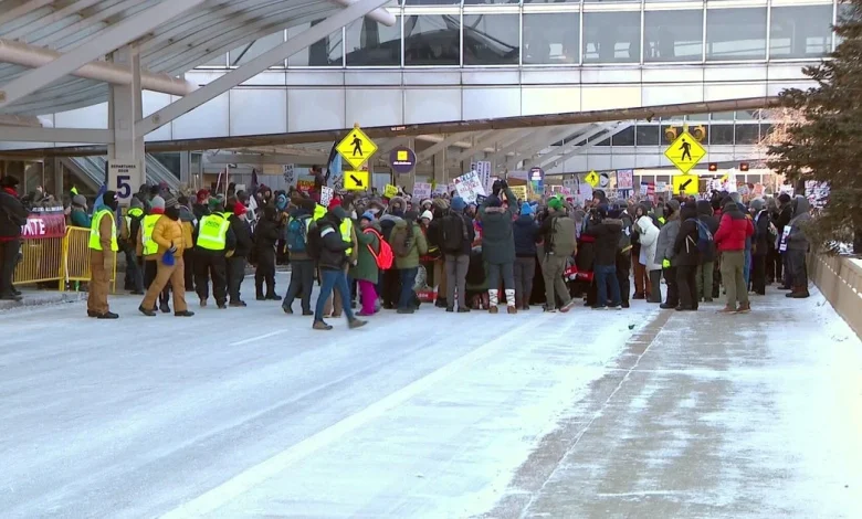 Clergy members arrested at MSP while protesting ICE in Minneapolis